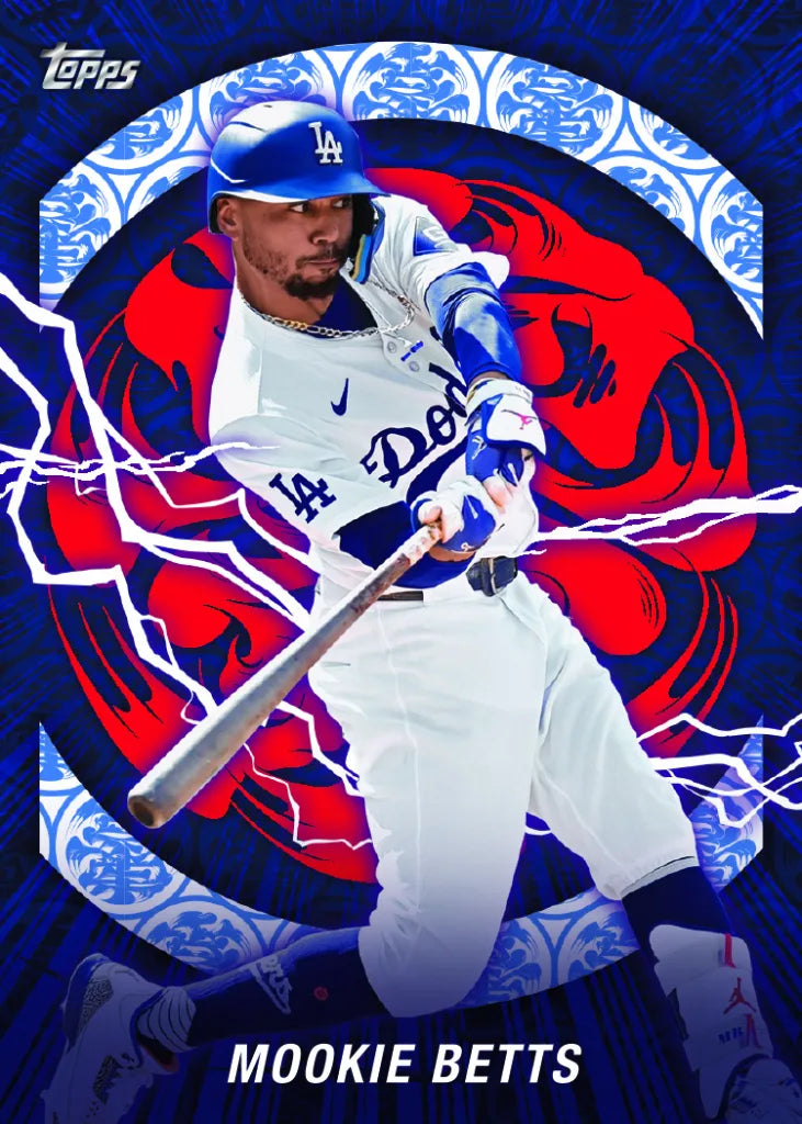 2025 Topps Tokyo Series - Domination Inserts - Yoshinobu Yamamoto & Mookie Betts + 2 Bonus Cards - Los Angeles Dodgers - Ungraded