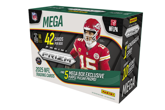 2025 Panini Prizm Football Mega Box (Hobby)