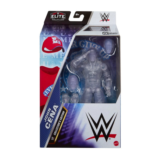 WWE Elite Collection Transparent John Cena Collector's Edition Action Figure - Exclusive (PRE-ORDER FEB 2026)