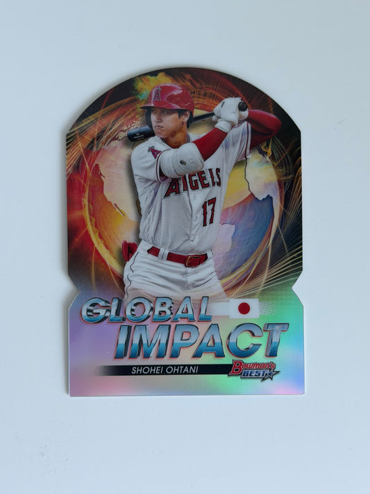 2022 Topps Bowman's Best — Global Impact - Shohei Ohtani - #GI-1 - Raw Ungraded Card