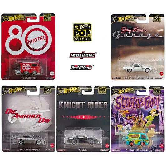 Hot Wheels - Pop Culture G Case - 2025 Complete Set - HXD63-979G