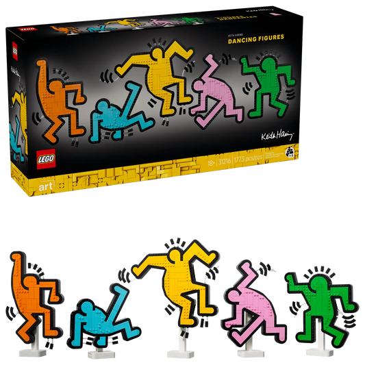 LEGO Art - Keith Haring – Dancing Figures Art - #31216