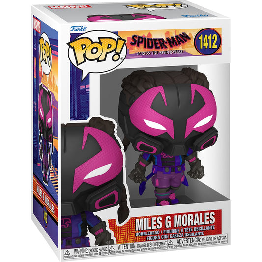 Funko Spider-Man - Miles G Morales - Spider-Man: Across The Spider-Verse  - #1412