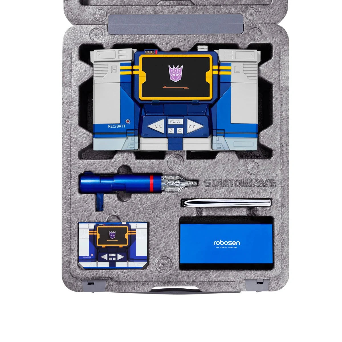 Robosen Robotics - Transformers Soundwave Flagship Auto-Converting Robot w/ Bluetooth Speaker (PRE-ORDER APRIL 2026)