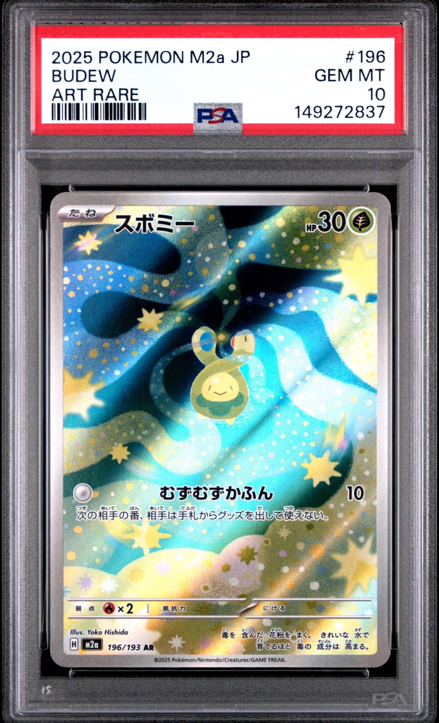 Budew PSA Front - Cert #149272837