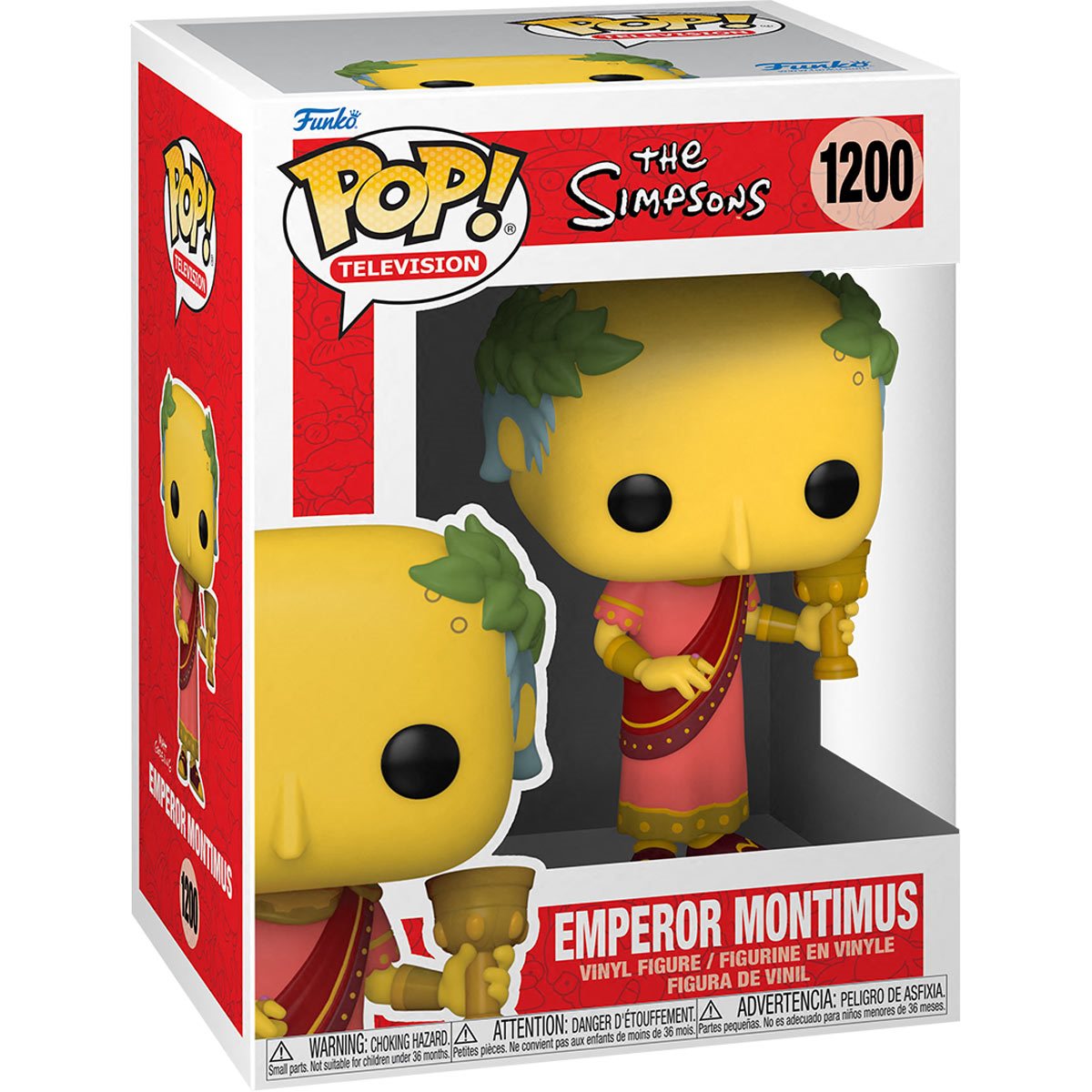 Simpsons Emperor Montimus Funko Pop! Vinyl Figure #1200