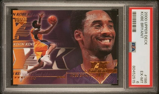 2000-01 Upper Deck - Y3K - Kobe Bryant - 186 - PSA Graded Card