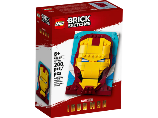 LEGO Brick Sketches - Iron Man #40535 (RETIRED)