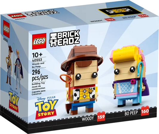 LEGO BrickHeadz - Woody and Bo Peep - #40553 (RETIRED)