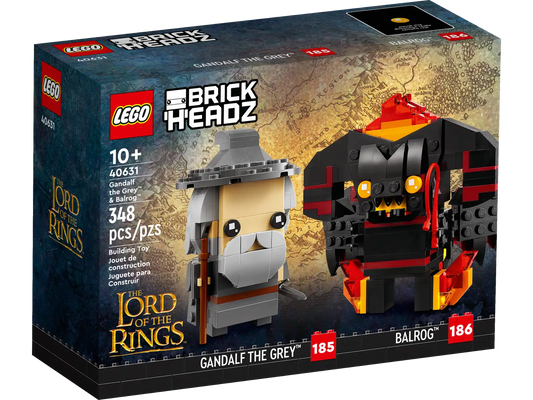 LEGO BrickHeadz - Gandalf the Grey and Balrog - #40631 (RETIRED)