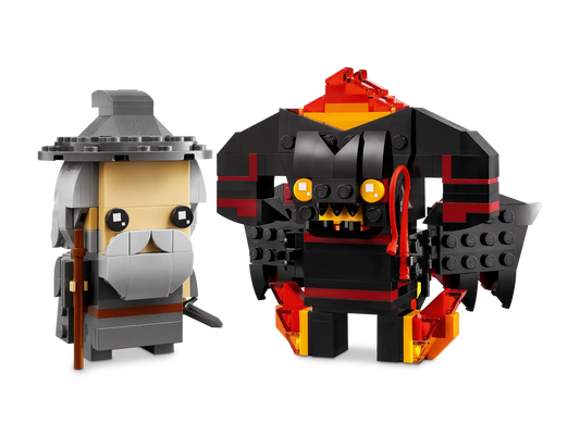 LEGO BrickHeadz - Gandalf the Grey and Balrog - #40631 (RETIRED)