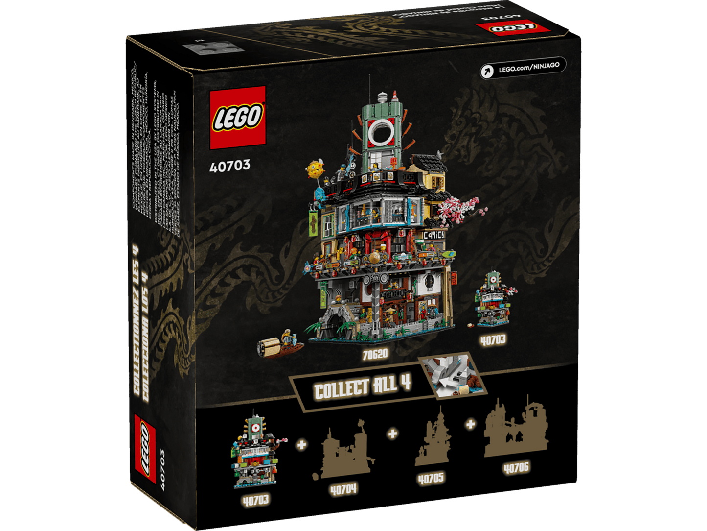 LEGO Ninjago - Micro Ninjago City - #40703 (RETIRED)