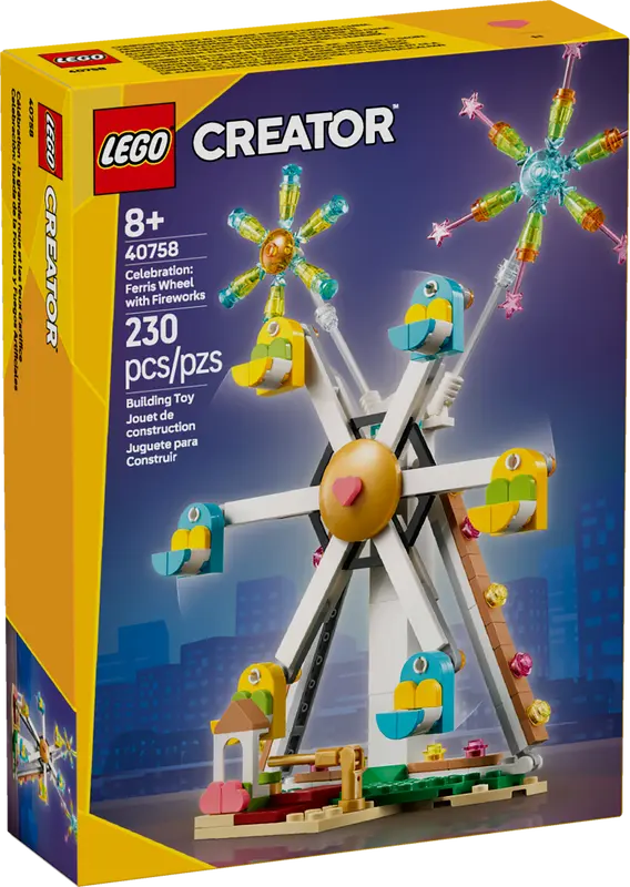 LEGO Creator - Celebration: Ferris Wheel with Fireworks GWP - #40758 (Retired)