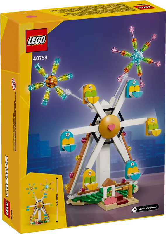 LEGO Creator - Celebration: Ferris Wheel with Fireworks GWP - #40758 (Retired)