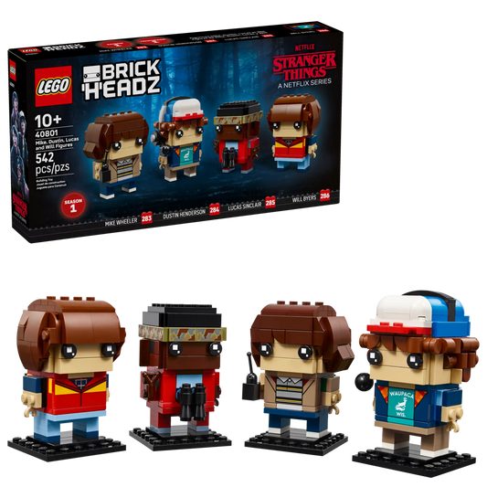 LEGO BrickHeadz - Mike, Dustin, Lucas and Will Figures - #40801 (PRE-ORDER OCT 8 2025)