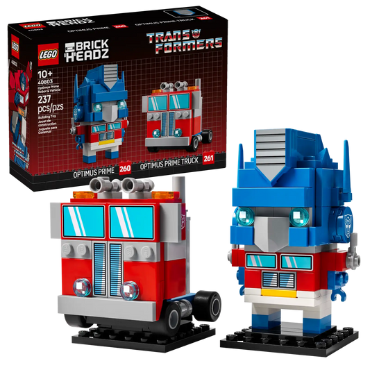 LEGO BrickHeadz - Optimus Prime Robot & Vehicle - 40803 (Exclusives)