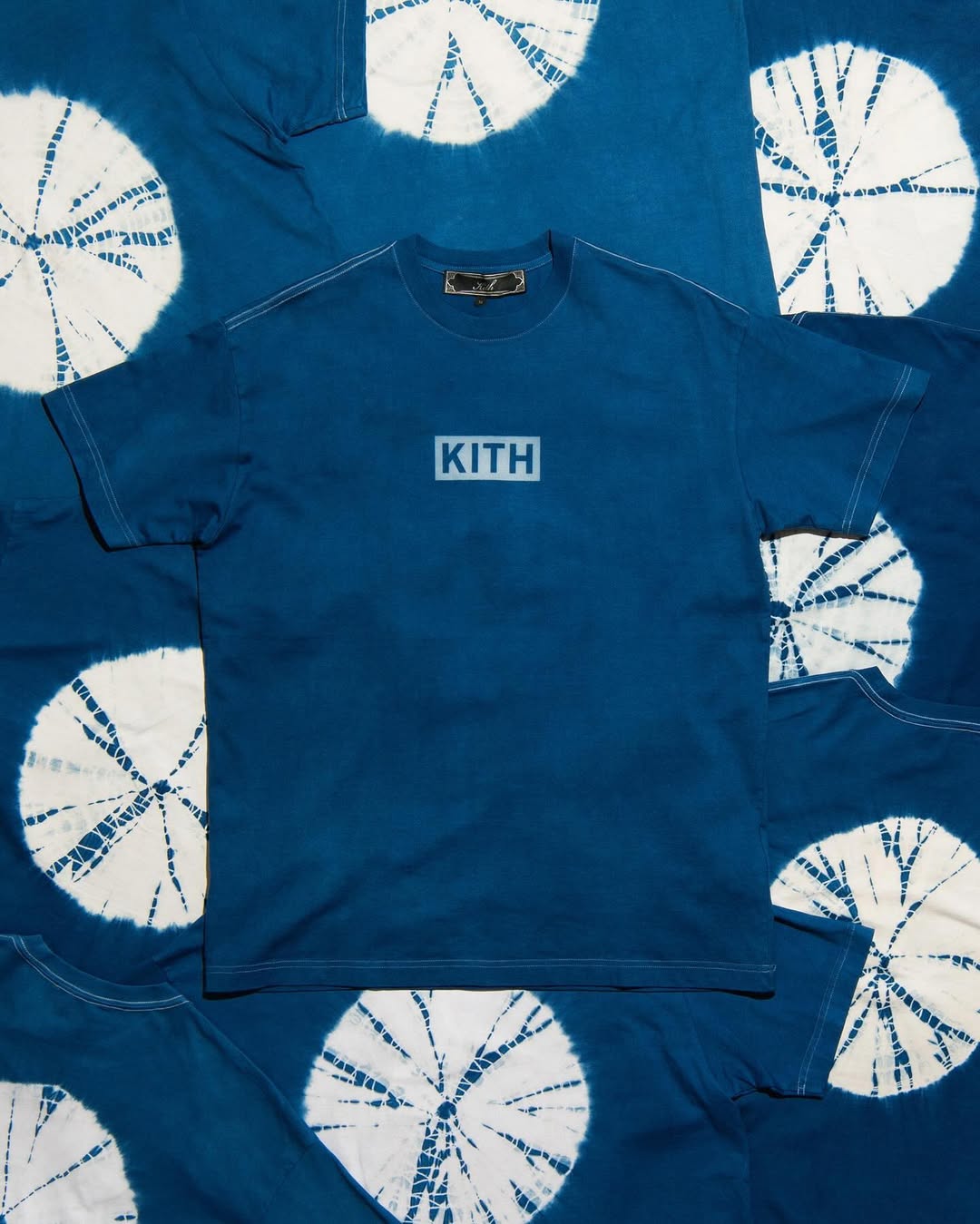 Kith for BUAISOU Aizome Vintage Tee - Japan Exclusive