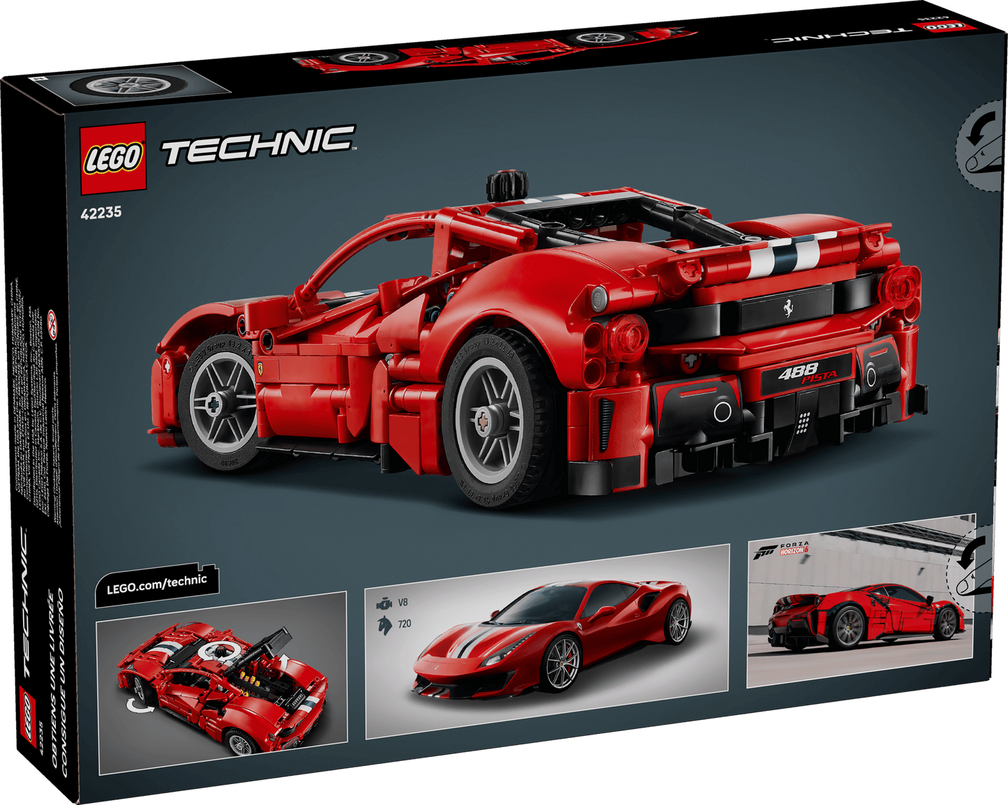 LEGO Technic - Ferrari 488 PISTA Car - 42235 -  (PRE-ORDER AUG 1, 2026)