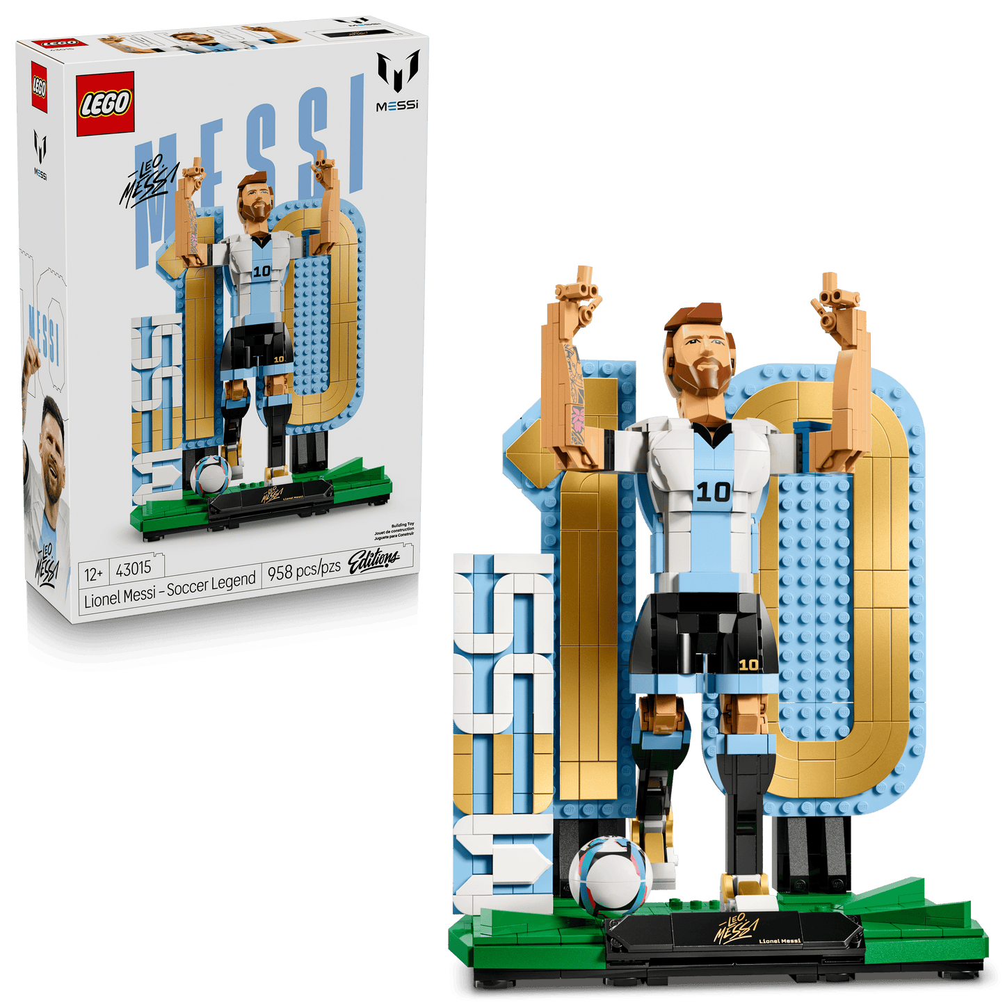 LEGO Editions - Lionel Messi Soccer Legend #43015