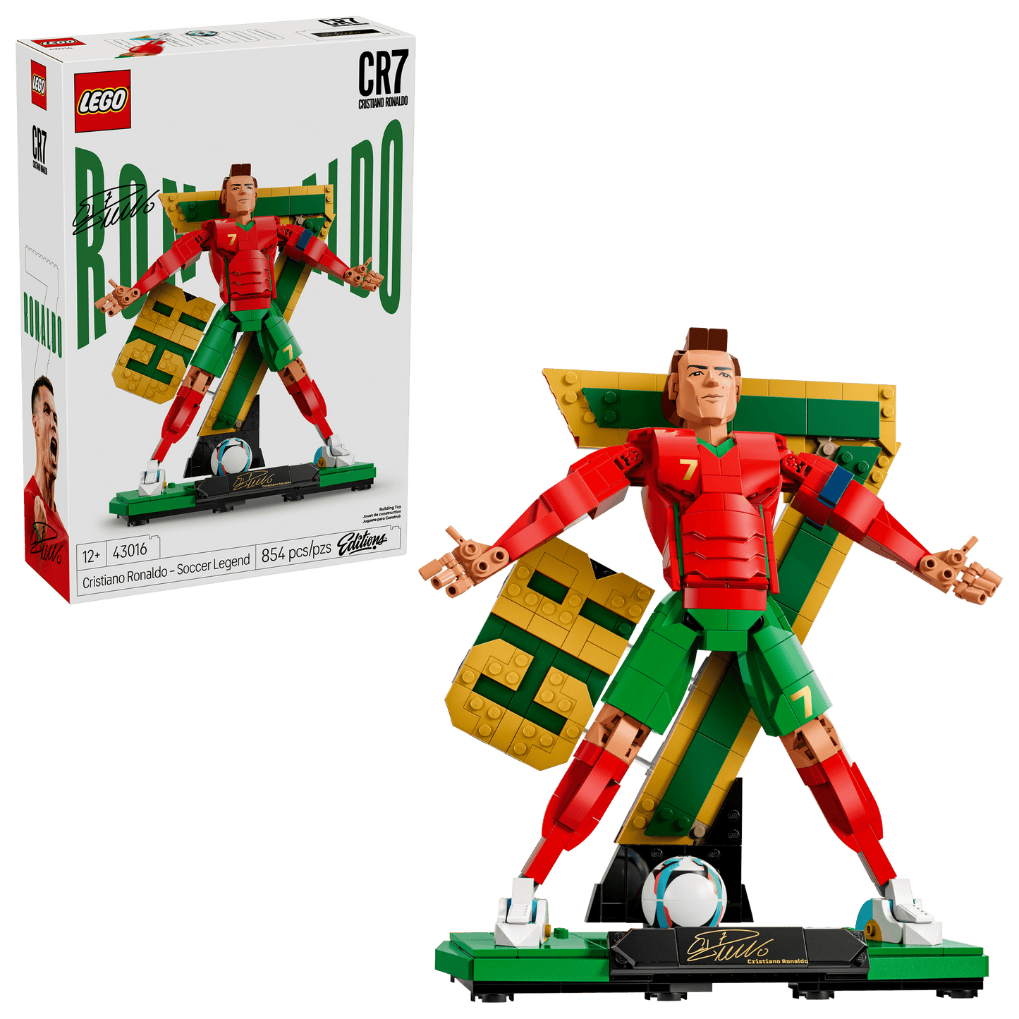 LEGO Editions - Cristiano Ronaldo Soccer Legend #43016