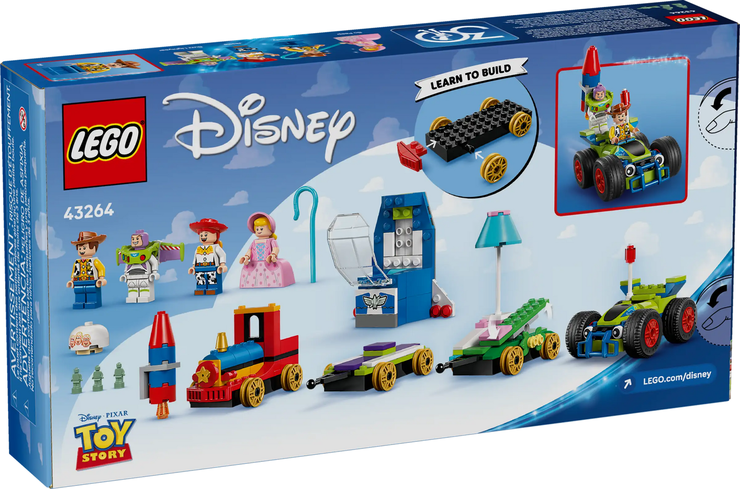 LEGO Disney - Toy Story Celebration Train & RC Car - #43264