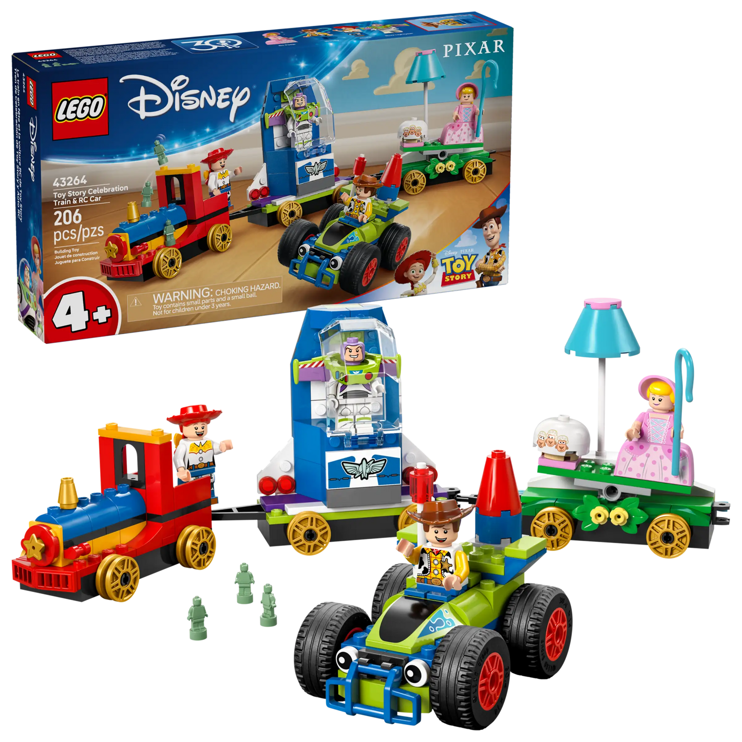 LEGO Disney - Toy Story Celebration Train & RC Car - #43264