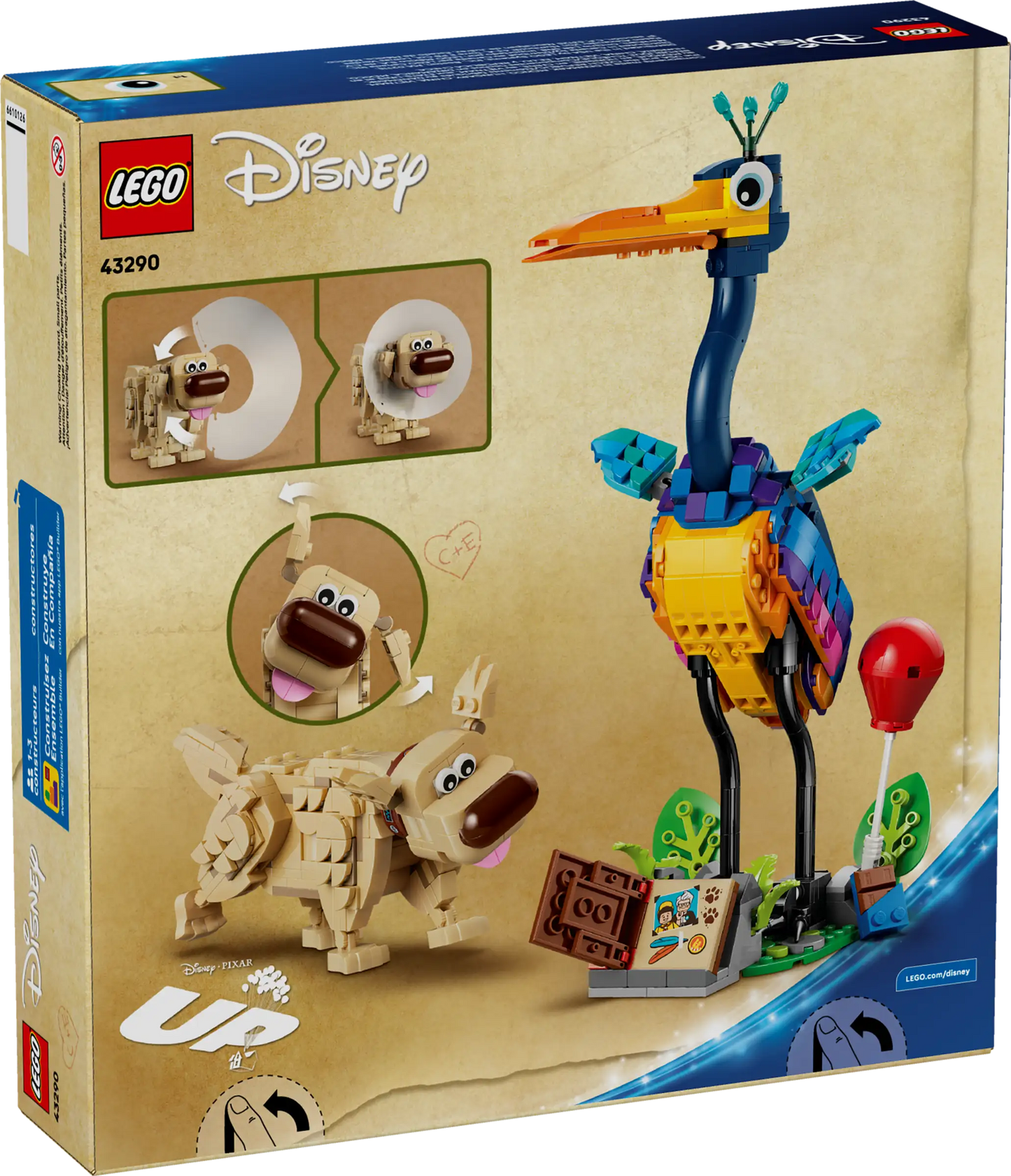 Lego Disney - Kevin and Dug from UP #43290 - (PRE-ORDER MARCH 2026)