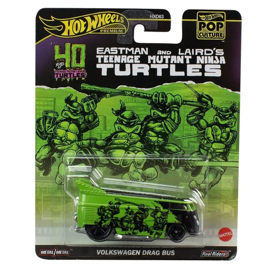 Hot Wheels Premium - 2024 Teenage Mutant Ninja Turtles Drag Bus