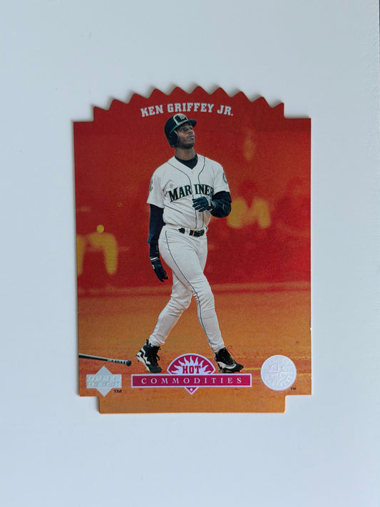 1996 Upper Deck Upper Deck Showcase — Hot Commodities - Ken Griffey Jr. - #HC1 - Raw Ungraded Card