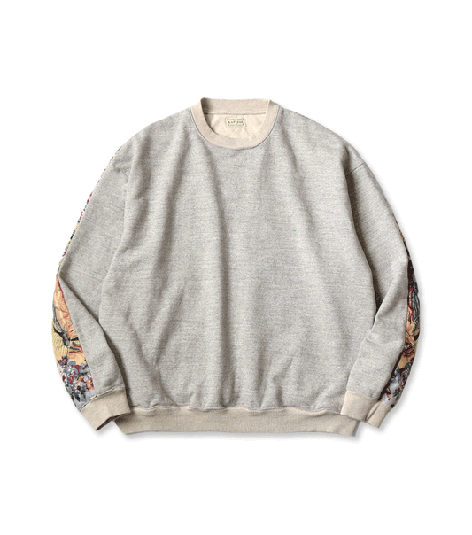 Kapital: Top Swt Knit Bivouac Big Swt (Peckish Maria) - Beige - EK-1677LC