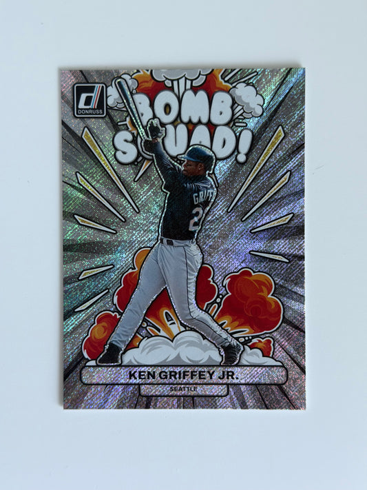 2023 Panini Donruss — Bomb Squad - Ken Griffey Jr. - #BS2 - Raw Ungraded Card