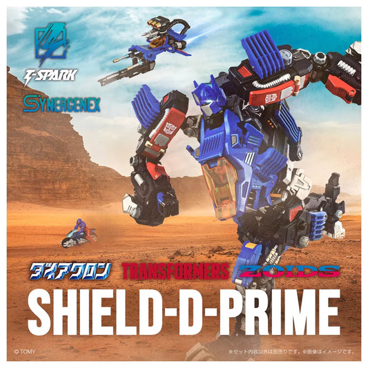 Takara Tomy x Hasbro -  Transformers X Zoids X Diaclone - Shield-D-Prime Synergenex Series (PRE-ORDER MARCH 2026)