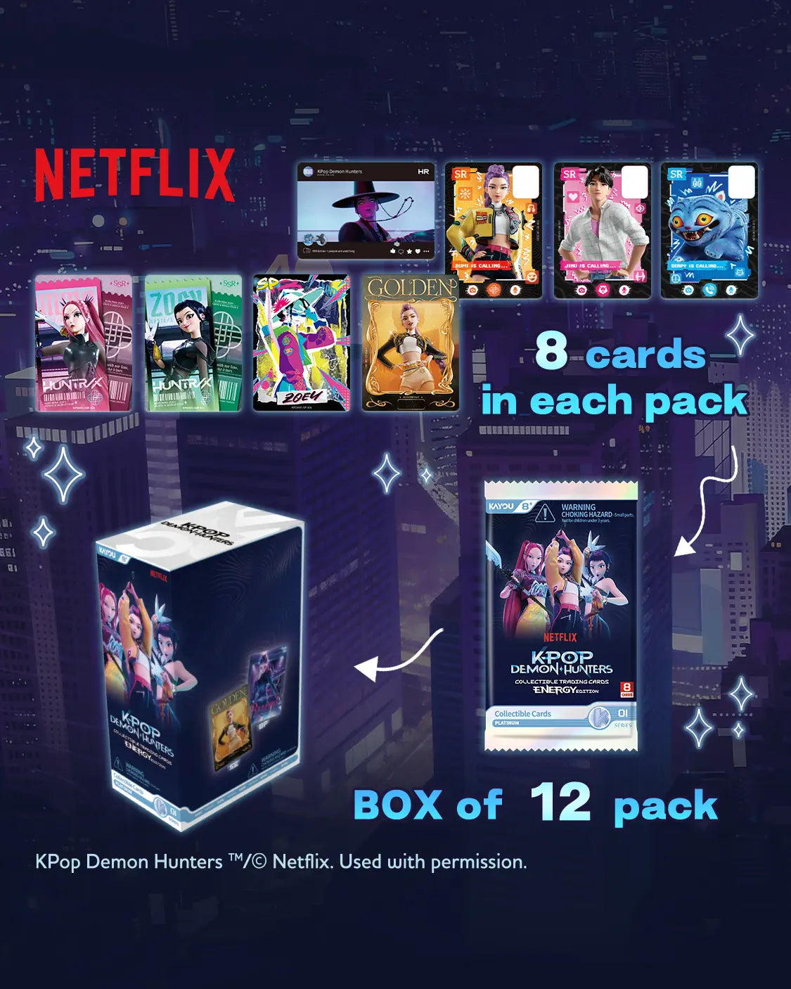 KPop Demon Hunters Energy Edition – Display 12 Boosters (Anglais) – Next Hobby KPop Demon Hunters Energy Edition – Display 12 Boosters (Anglais) – Next Hobby