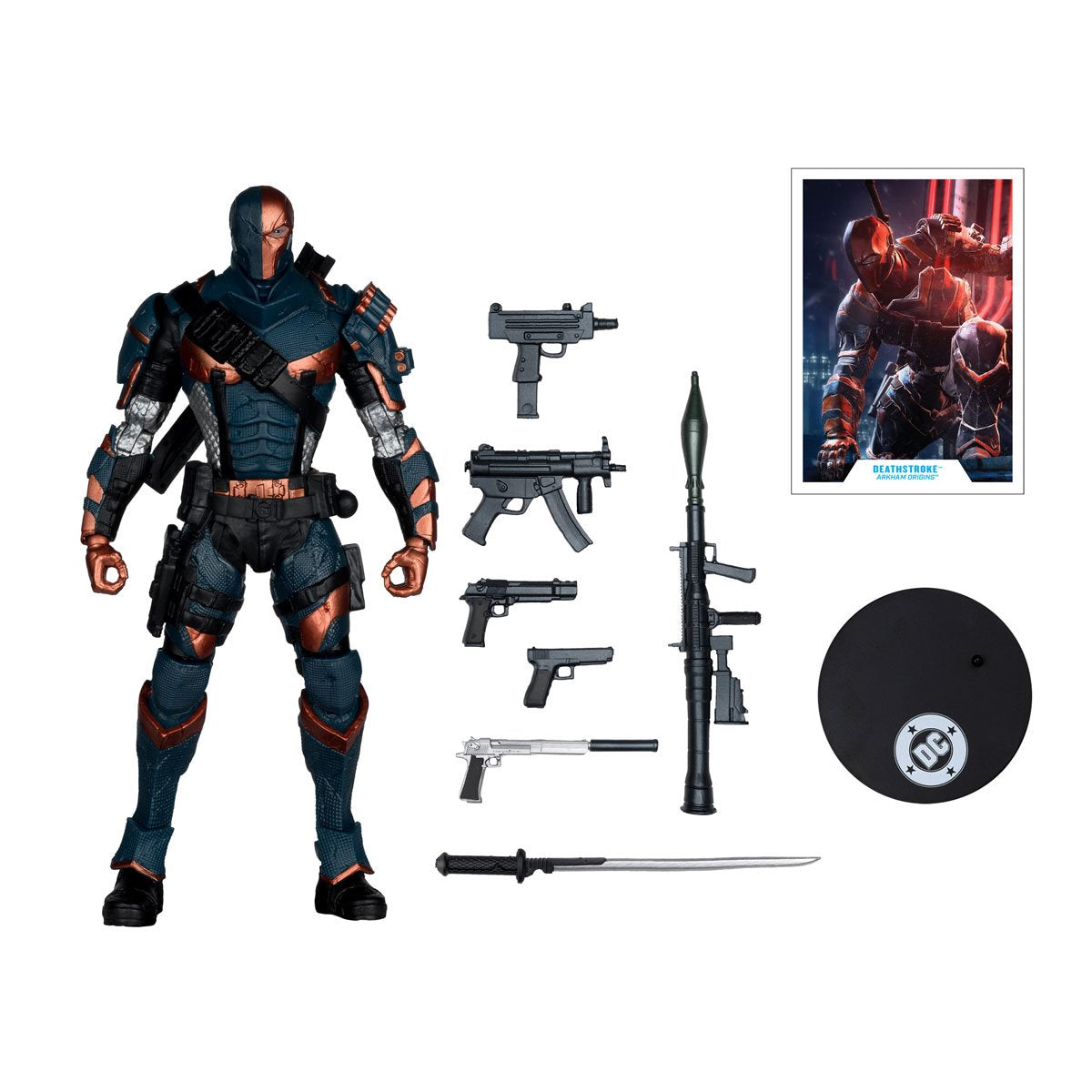 McFarlane DC Multiverse - Deathstroke (Arkham Origins) Action Figure (PRE-ORDER SEPT 2026)
