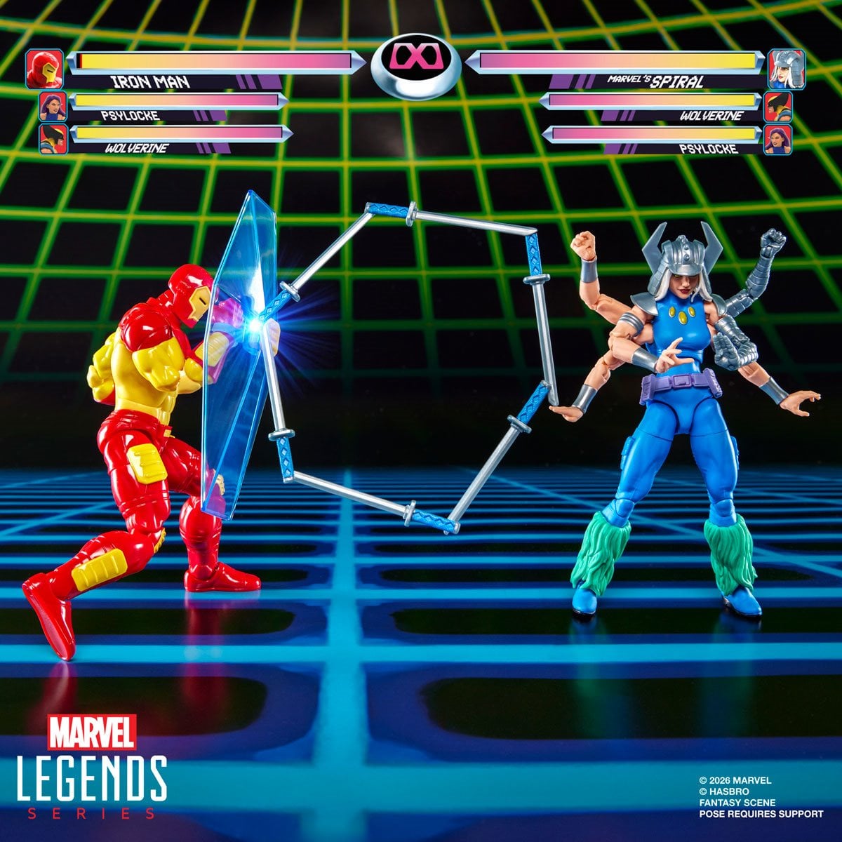 Marvel Legends Series - Marvel Games Iron Man vs Marvel’s Spiral 6" Action Figures - (PRE-ORDER NOV 2026)