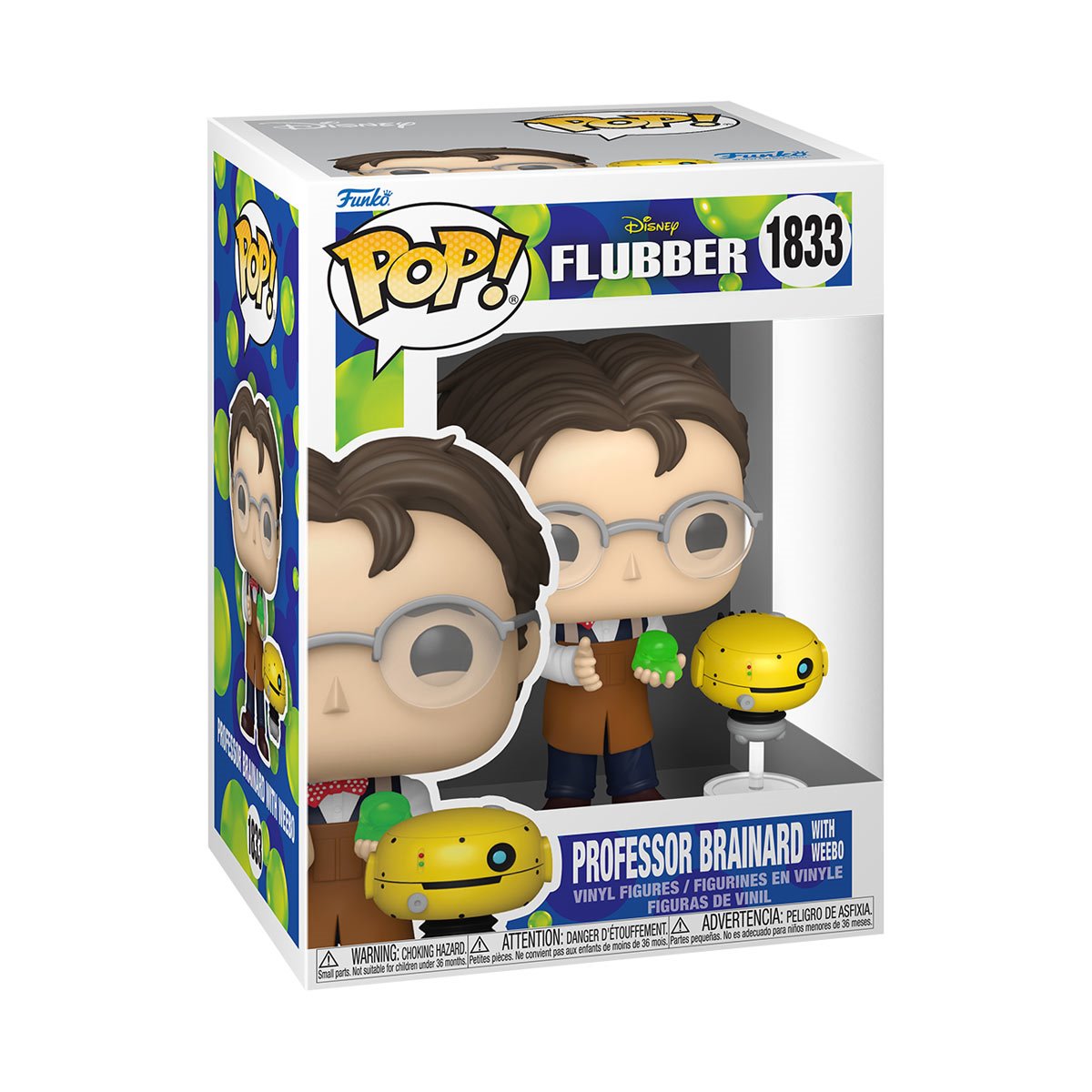 Funko Disney - Flubber - Professor Brainard with Weebo #1833 (PRE-ORDER NOV 2026)