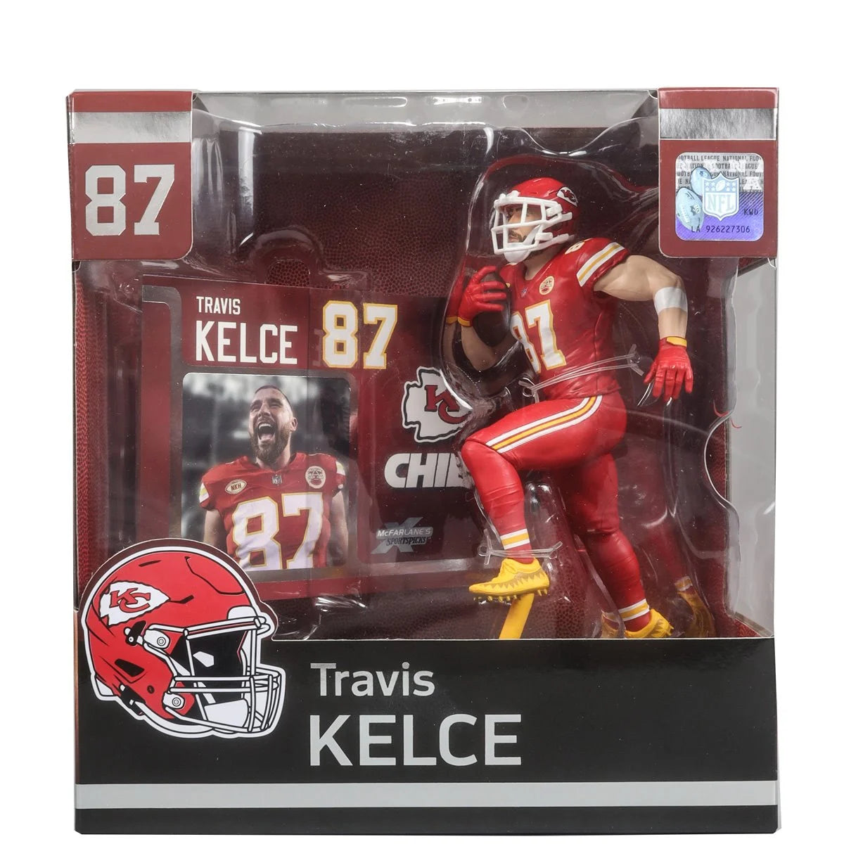 McFarlane NFL 2024 - Travis Kelce 7-Inch Figure - Wave 2 Kansas City Chiefs