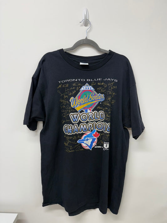 1993 Toronto Blue Jays World Series Champions t-shirt - Worn