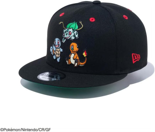 NEW ERA 9FIFTY Pokemon Bulbasaur Charmander Squirtle Snapback