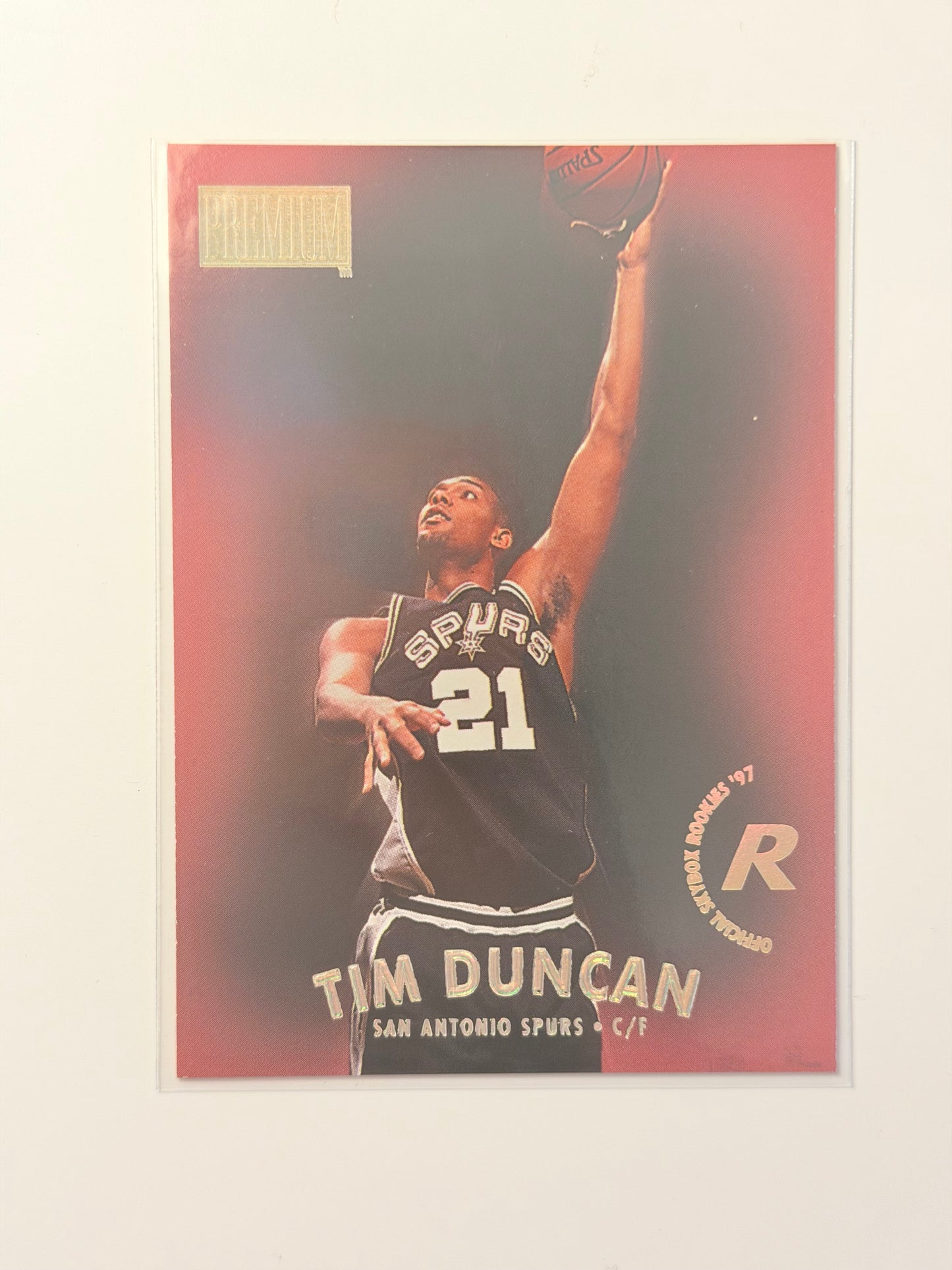 1997 Skybox Skybox Premium — Skybox Rookies '97 - Tim Duncan - Rookies '97 #112 - Raw Ungraded Card
