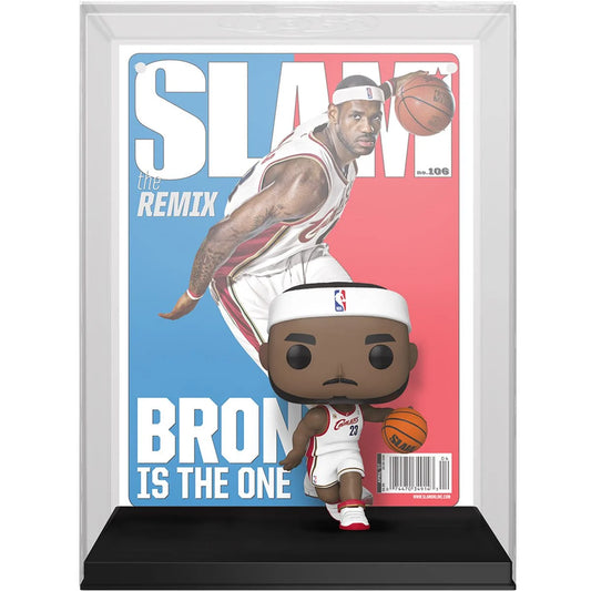 Funko Pop! - Cover: SLAM LeBron James Figure #19 w/ Case