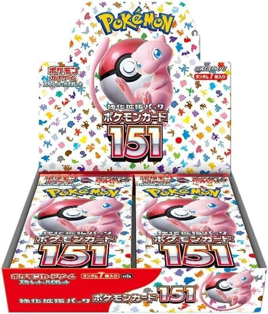Pokemon Japanese - Scarlet & Violet SV2A - 151 Booster Box