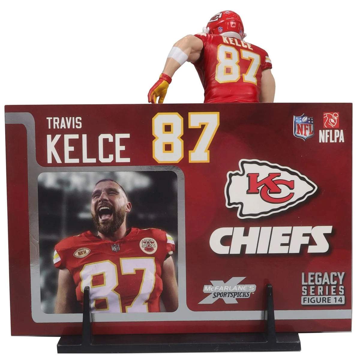 McFarlane NFL 2024 - Travis Kelce 7-Inch Figure - Wave 2 Kansas City Chiefs