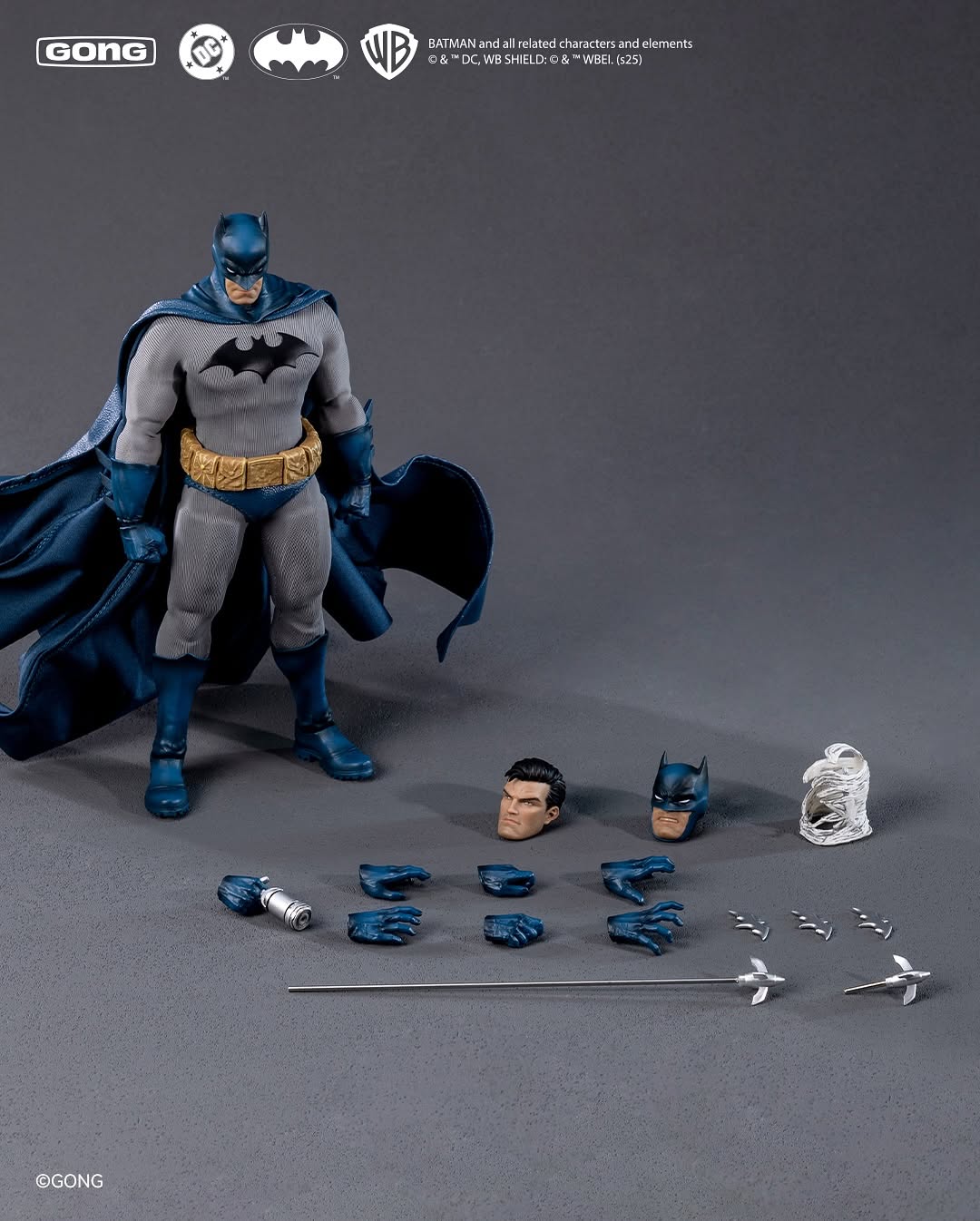 Pop Mart x GONG x DC Batman Hush Collectible Action Figure