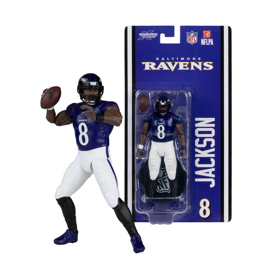 NFL McFarlane's SportsPicks Wave 2 Baltimore Ravens Lamar Jackson 6-Inch Action Figure (PRE-ORDER NOVEMBER 2026)