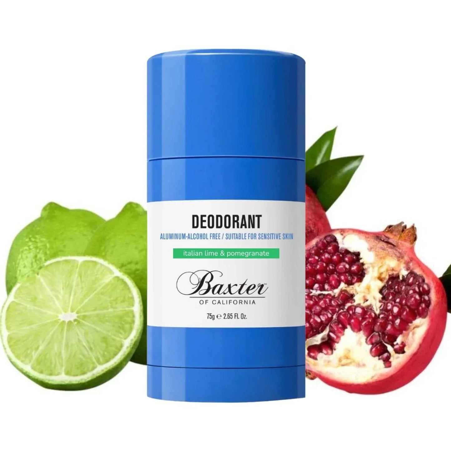 Baxter: Lime and Pomegranate Essence Deodorant - 2.65oz