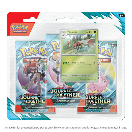 Pokemon - Scarlet & Violet - Journey Together - 3 Pack Blister