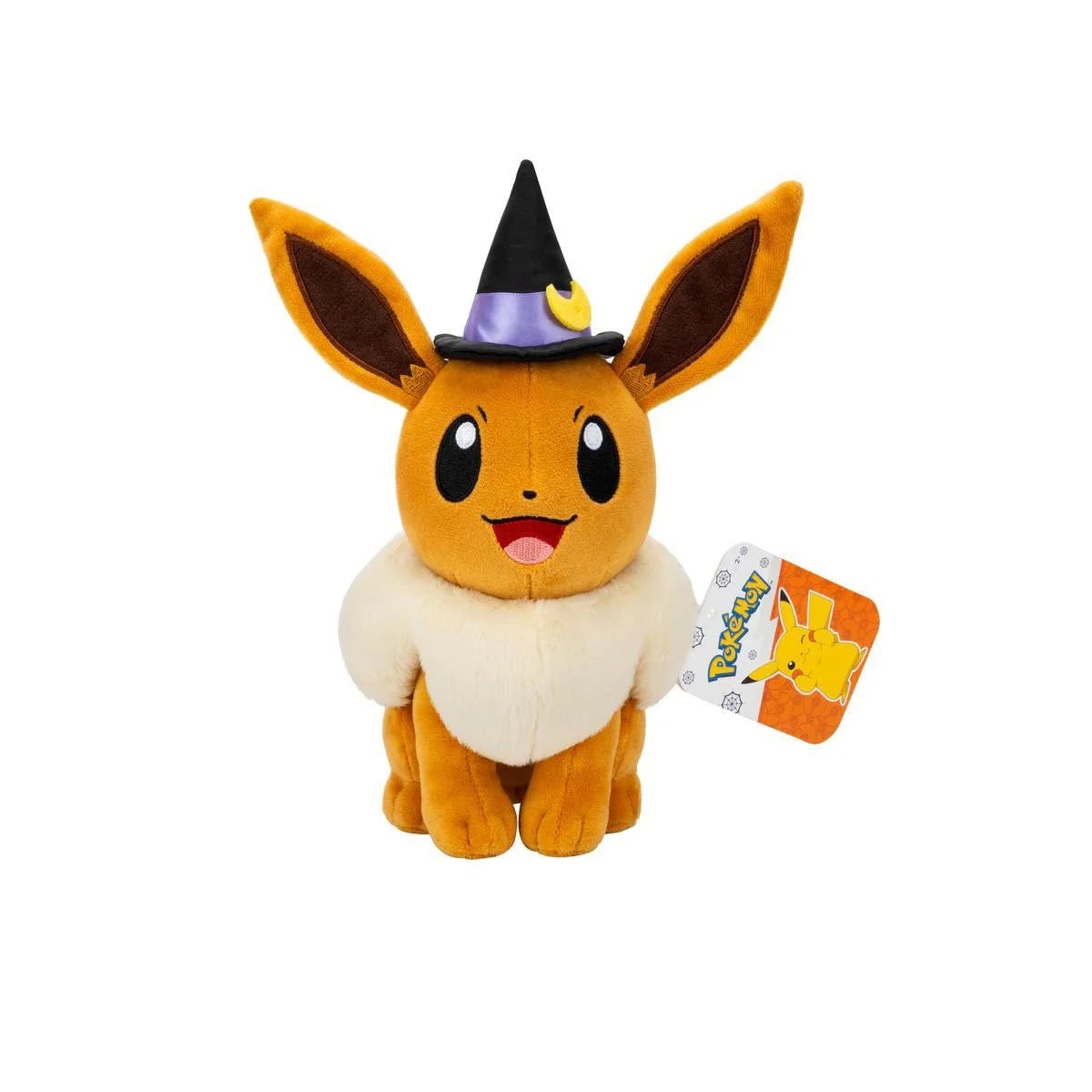 Pokemon Halloween 8-Inch Plush Set of 3 - Pikachu, Squirtle, Eevee