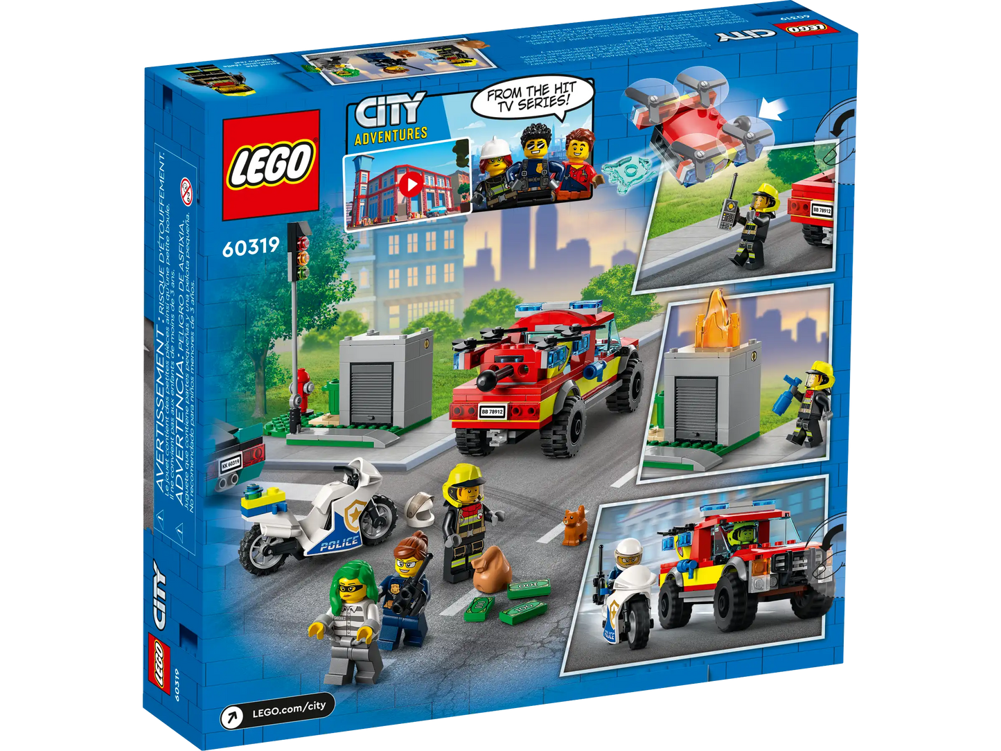 LEGO City - Fire Rescue & Police Chase - 60319 (RETIRED)