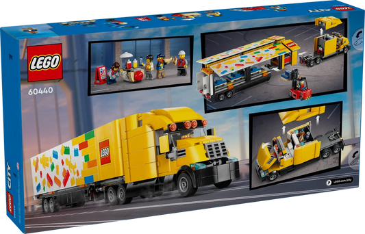 LEGO City - Yellow Lego Delivery Truck - #60440